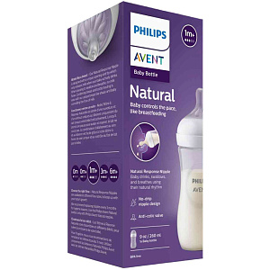 Бутылочка для кормления Philips Avent Natural Response, с 1 месяца, 260мл