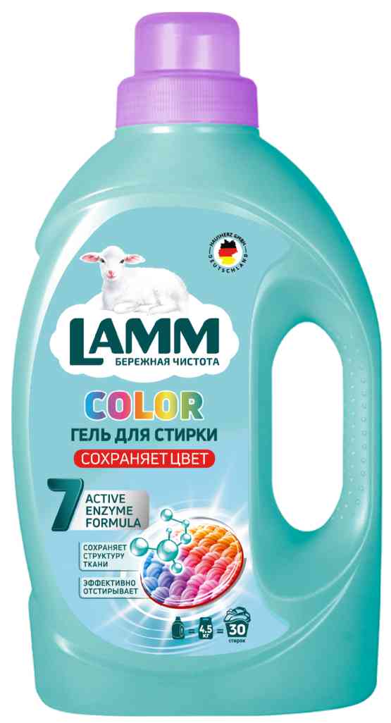 Гель для стирки Lamm Color, 1,95л