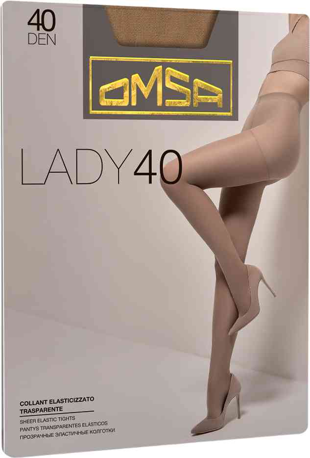 Колготки Lady 40 den, цвет caramello, 2р-р