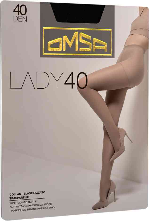 Колготки Lady 40 den, цвет nero, 2р-р
