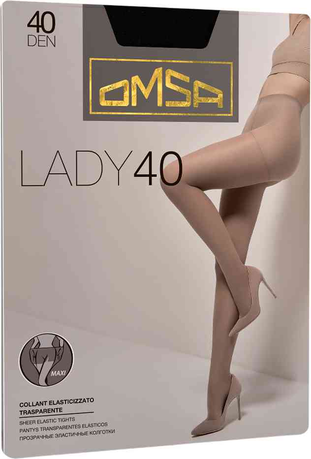 Колготки Lady 40 den, цвет nero, 6р-р