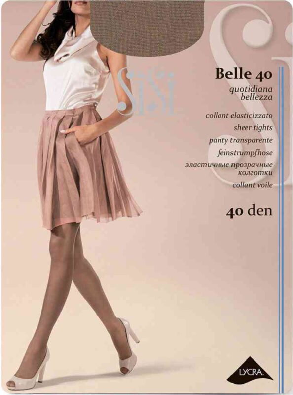 Колготки женские SiSi Belle цвет: miele/лёгкий загар, 40 den, 2р-р