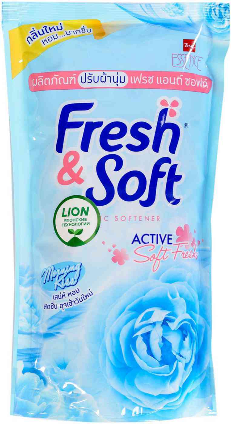 Кондиционер для белья парфюмированный Lion Fresh&Soft Утренний Поцелуй, 500мл
