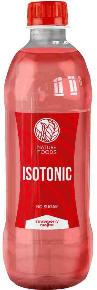 Напиток функциональный Nature Foods Isotonic клубничный мохито, 500мл