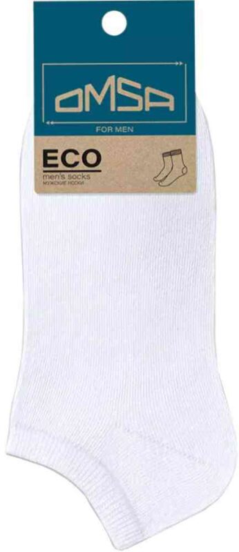 Носки мужские Omsa for Men Eco 404 цвет: bianco/белый, 45-47р-р