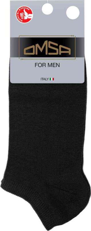 Носки мужские Omsa for Men Eco 404 цвет: nero/чёрный, 42-44р-р
