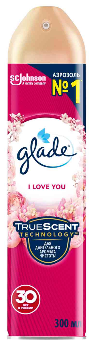 Освежитель воздуха Glade I love you, 300мл