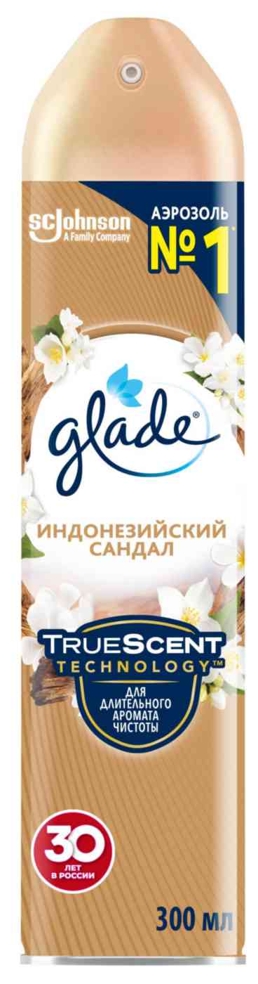 Освежитель воздуха Glade Индонезийский сандал, 300мл