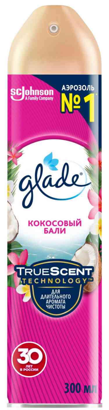 Освежитель воздуха Glade Кокосовый бали, 300мл