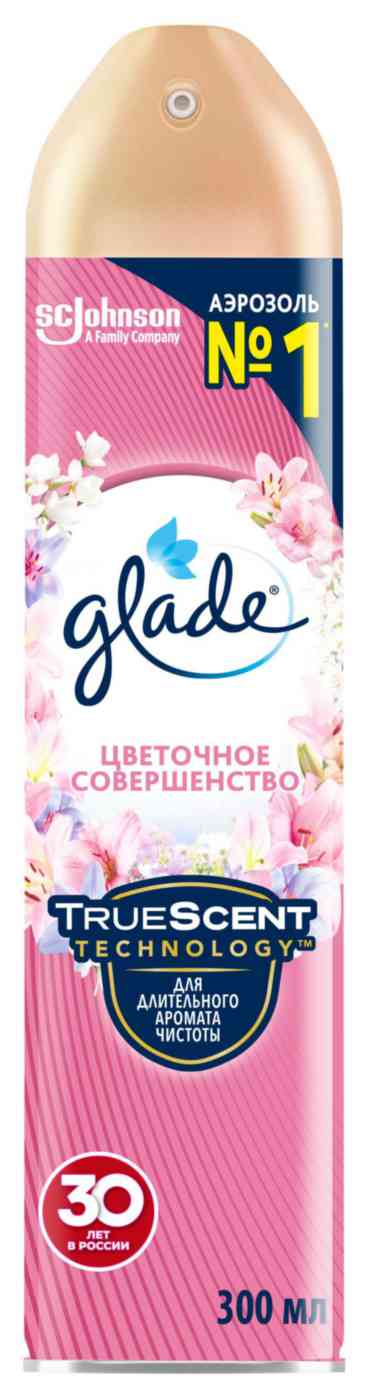 Освежитель воздуха Glade Цветочное совершенство, 300мл