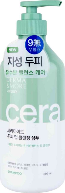 Шампунь Derma & More Ceramide Deep Cleansing Глубокое очищение, 600мл