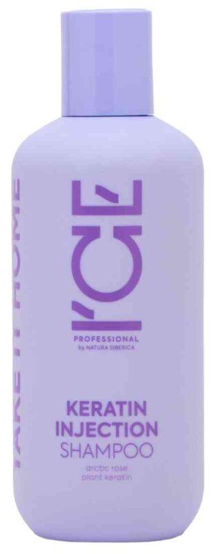 Шампунь для повреждённых волос Ice Professional by Natura Siberica Keratin Injection, 250мл