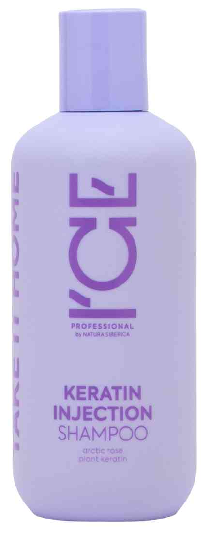 Шампунь для повреждённых волос Ice Professional by Natura Siberica Keratin Injection, 250мл