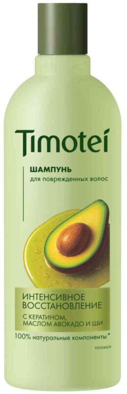 Шампунь для поврежденных волос Timotei интенсивное восстановление, 360мл