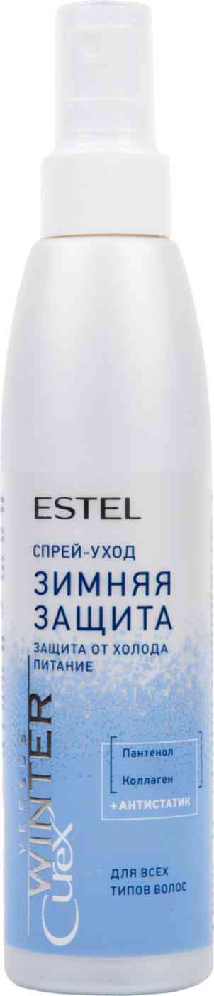 Спрей-уход для всех типов волос Estel Curex Versus Winter Зимняя защита, 200мл