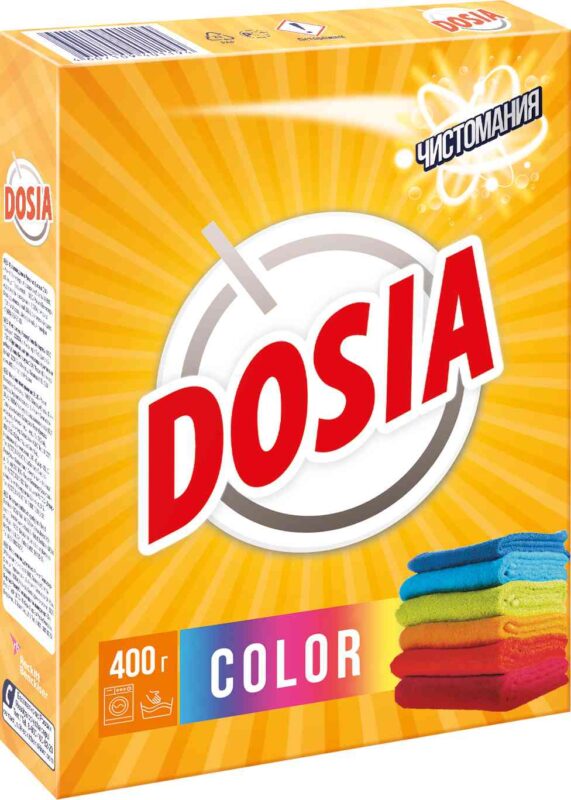 Стиральный порошок для цветного белья Dosia Active Max Color, 400г