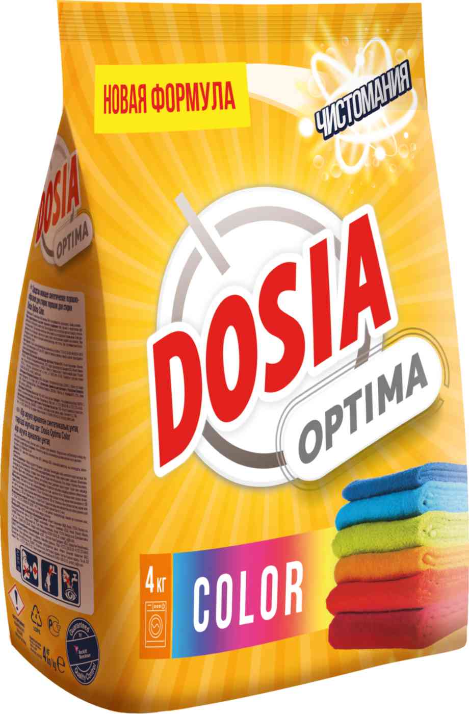 Стиральный порошок для цветного белья Dosia Optima Color, 4кг