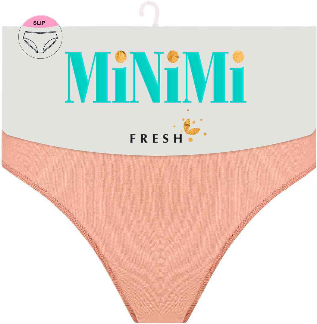 Трусы-слипы женские MiNiMi MF221 с низкой посадкой цвет: бежевый, 48(L)р-р